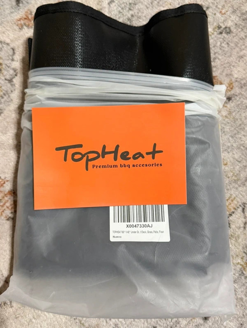 TopHeat Premium BBQ Grill Cover Black 42" x 36" Waterproof Heavy Duty